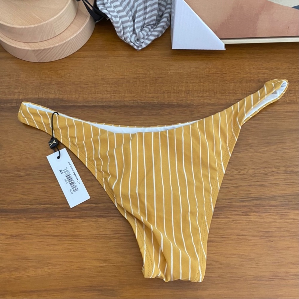 Vitamin A California High Leg Bottoms Brand New